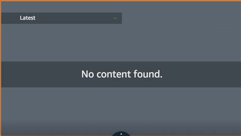 No content found .